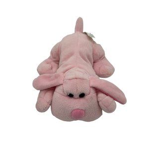 Animal Alley Sammie Pink‎ Puppy Dog Plush Laying Down Toys R Us 2009